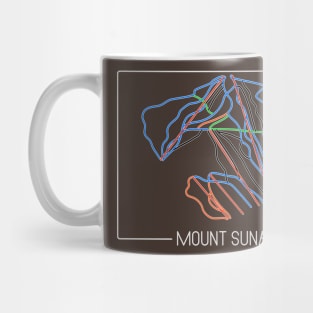 Mount Sunapee Trail Rating Map Mug